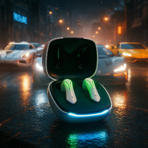 PAVO Luxury P - 125 | Gaming Earbuds | Low Latency 30ms | Dual Mic ENC | 20H Battery | TWS | Anti sweat