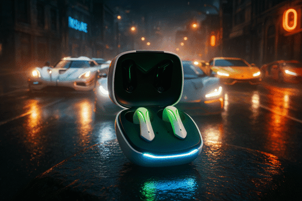 PAVO Luxury P - 125 | Gaming Earbuds | Low Latency 30ms | Dual Mic ENC | 20H Battery | TWS | Anti sweat