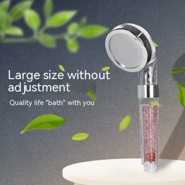 Three-speed Anion Supercharged Filtering Shower Head Nozzle - Image 3