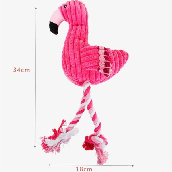 Vocal Animal Plush for Pet Dog Molar Teeth Cleaning Training - Image 6