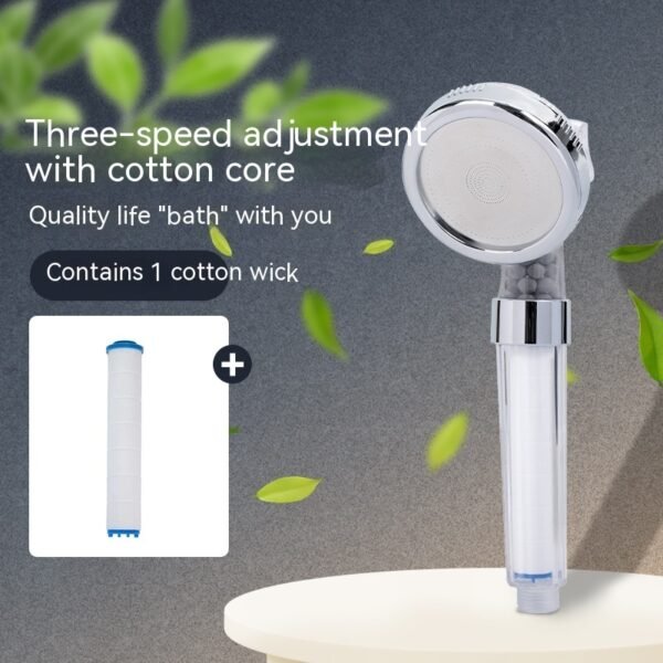 Three-speed Anion Supercharged Filtering Shower Head Nozzle - Image 6