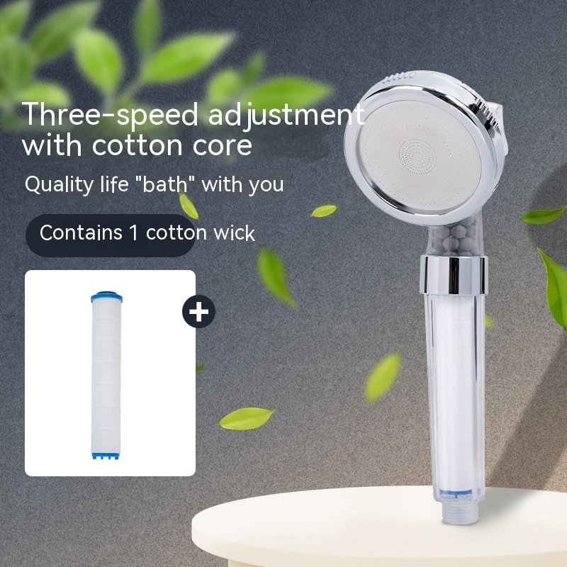 Three-speed Anion Supercharged Filtering Shower Head Nozzle - Image 6