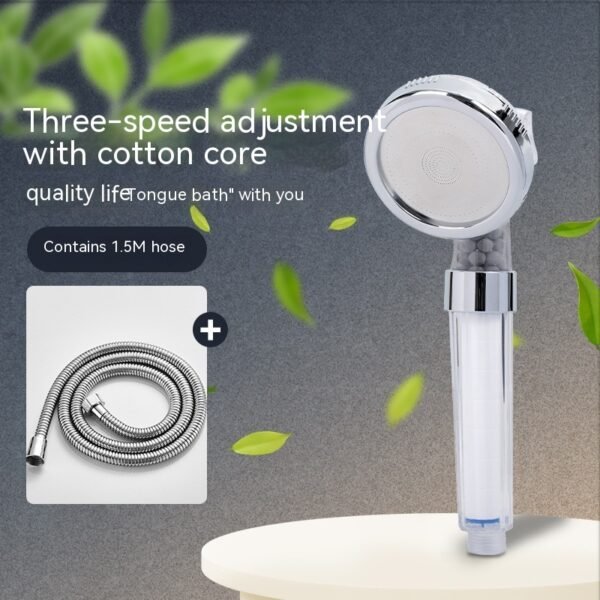 Three-speed Anion Supercharged Filtering Shower Head Nozzle - Image 5